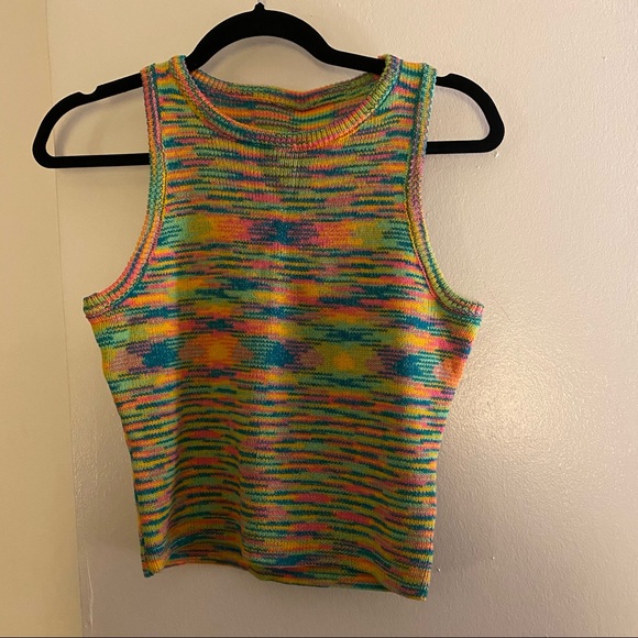 VERGE GIRL - On The Horizon Knit Top / MULTI - Picture 2 of 3